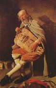 Georges de La Tour, Hurdy-Gurdy Player (mk08)